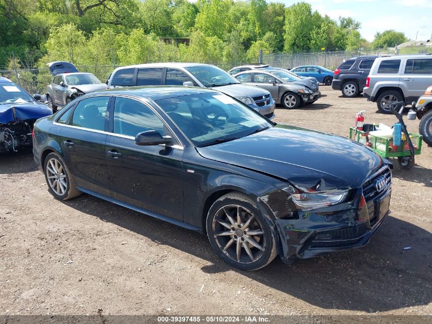 2014 AUDI A4 2.0T PREMIUM