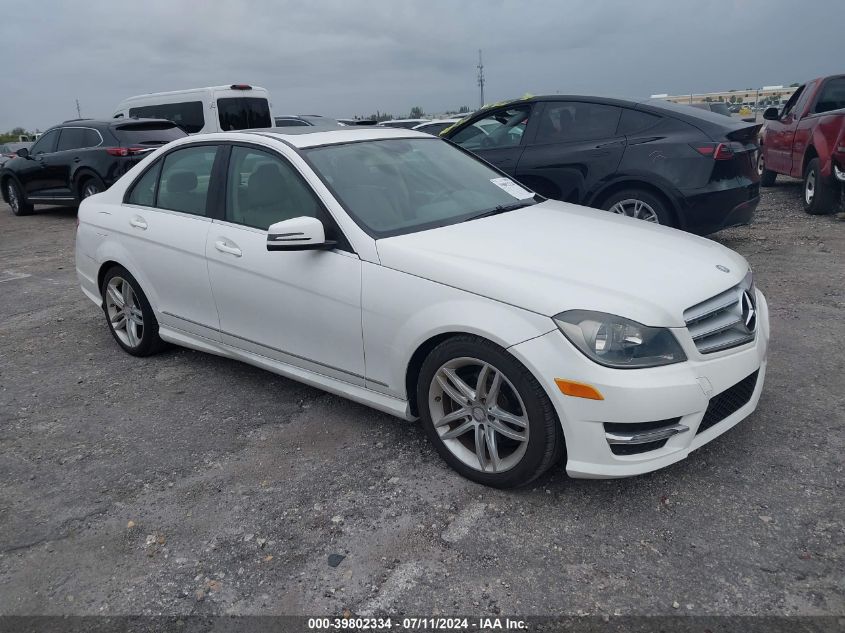 2013 MERCEDES-BENZ C 250 LUXURY/SPORT