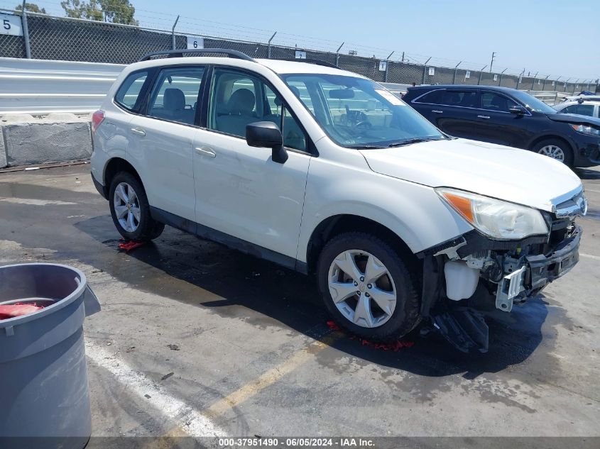 2015 SUBARU FORESTER 2.5I