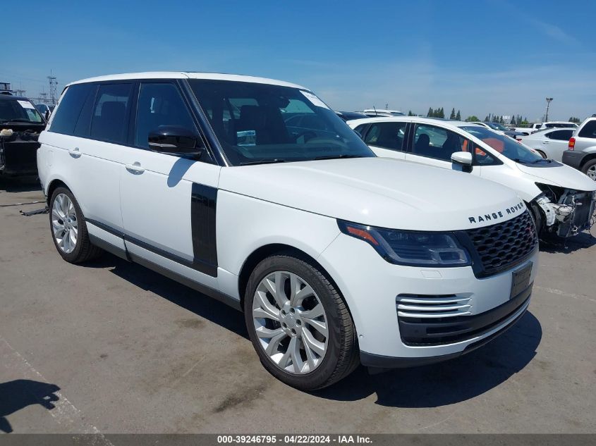 2019 LAND ROVER RANGE ROVER 5.0L V8 SUPERCHARGED