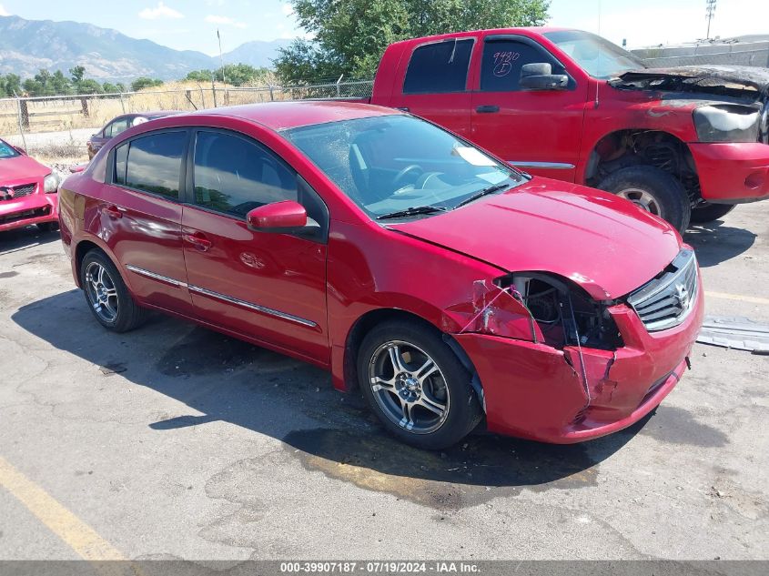 2012 NISSAN SENTRA 2.0 S