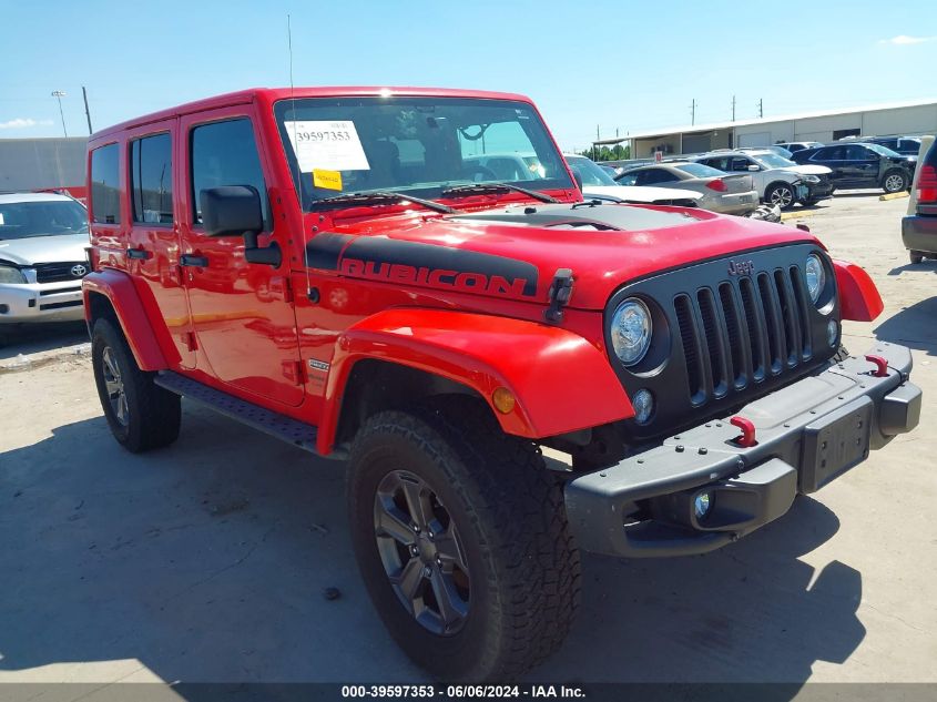 2018 JEEP WRANGLER JK UNLIMITED RUBICON RECON 4X4