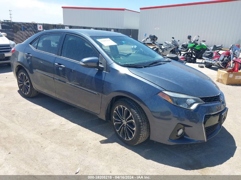 2015 TOYOTA COROLLA S PLUS