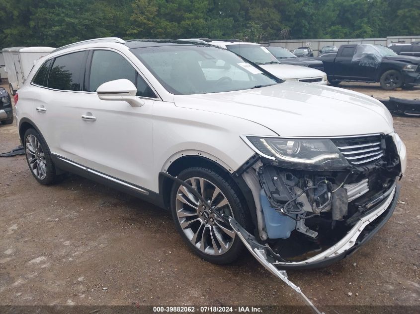 2016 LINCOLN MKX RESERVE