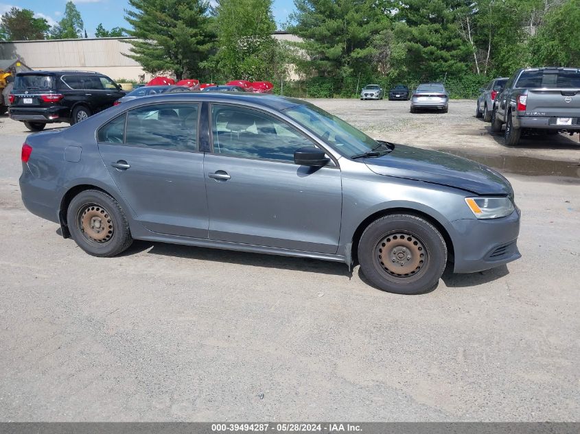 2013 VOLKSWAGEN JETTA 2.0L S