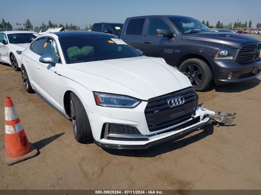 2018 AUDI S5 3.0T PREMIUM PLUS