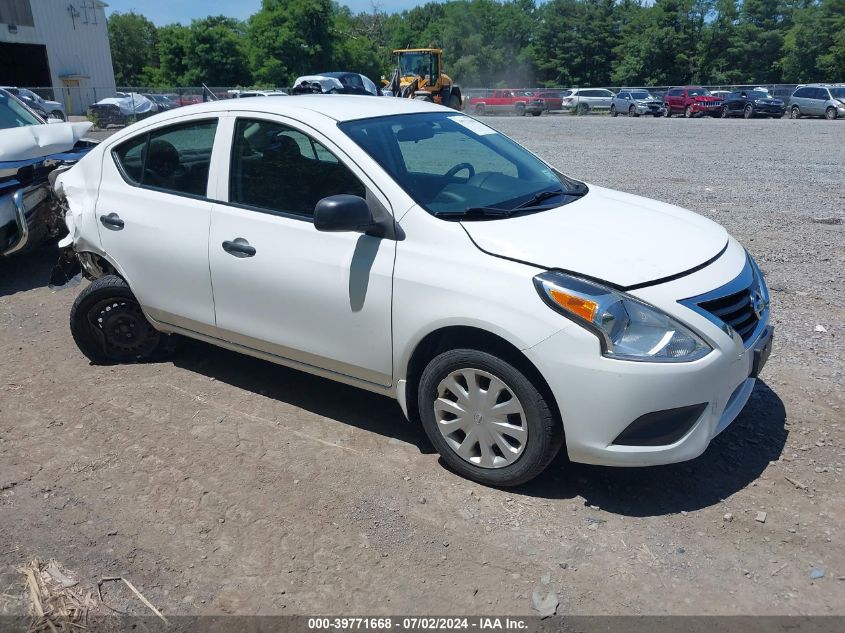 2015 NISSAN VERSA 1.6 S