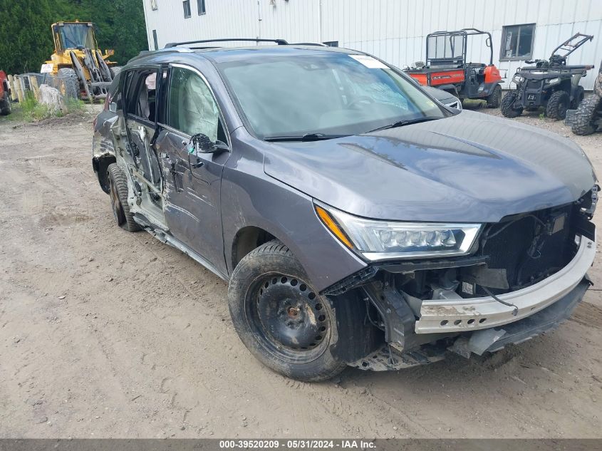 2019 ACURA MDX ADVANCE   ENTERTAINMENT PKGS