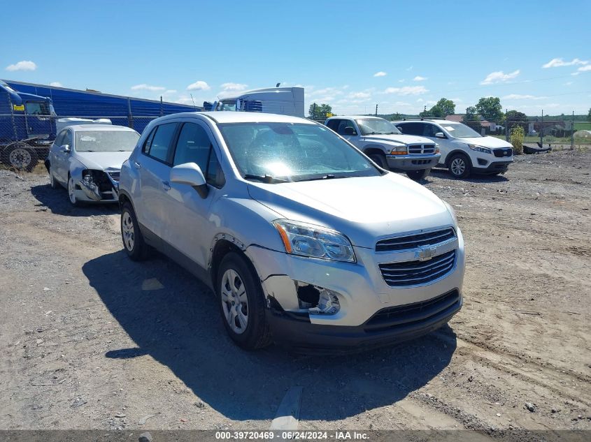 2016 CHEVROLET TRAX 1LS