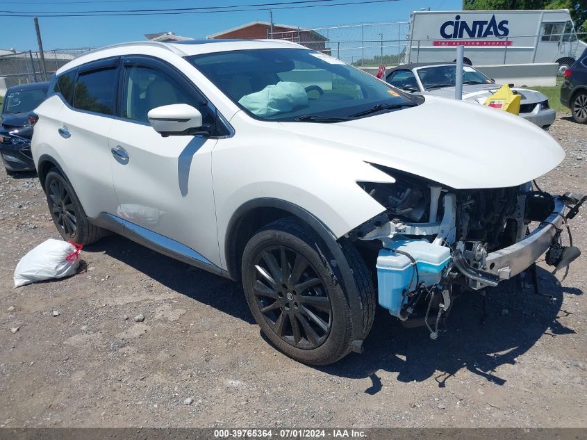 2019 NISSAN MURANO S/SL/SV/PLATINUM