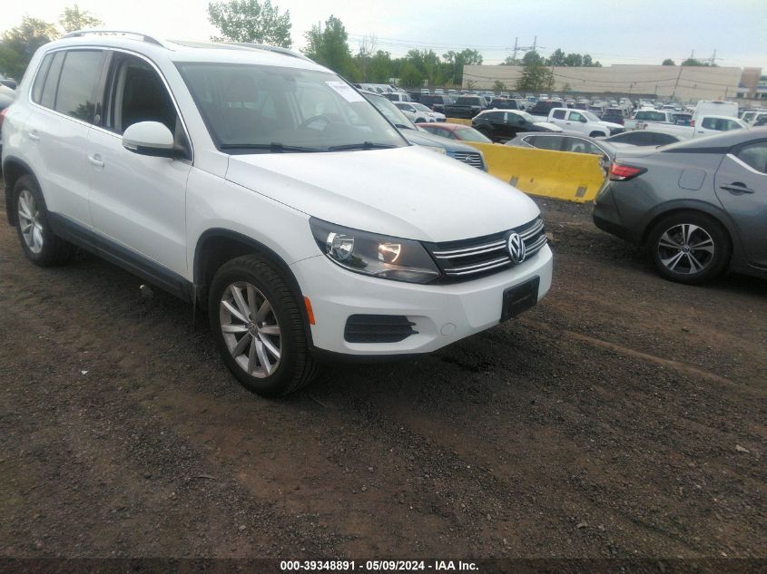 2017 VOLKSWAGEN TIGUAN 2.0T WOLFSBURG EDITION