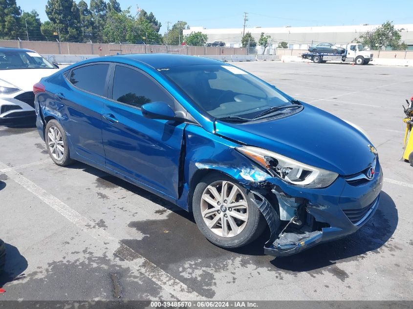 2015 HYUNDAI ELANTRA SE