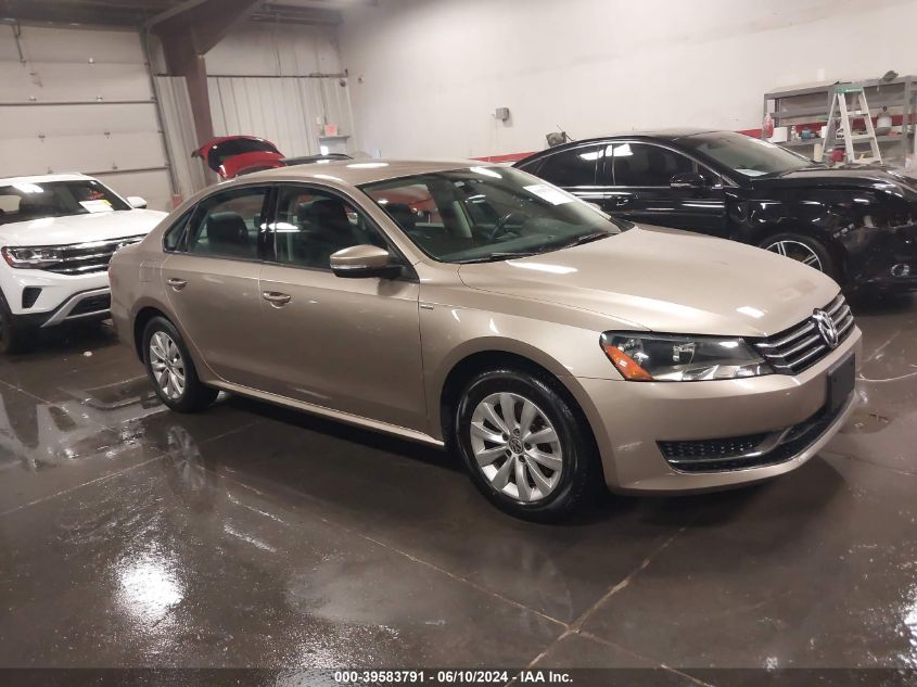 2015 VOLKSWAGEN PASSAT 1.8T WOLFSBURG EDITION