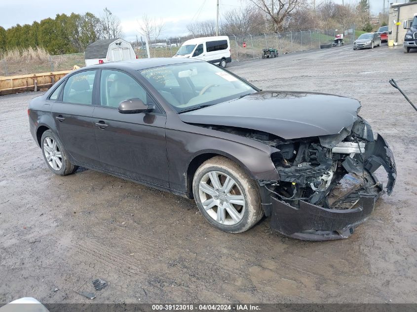 2011 AUDI A4 2.0T PREMIUM