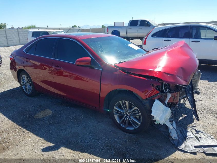 2017 TOYOTA CAMRY SE