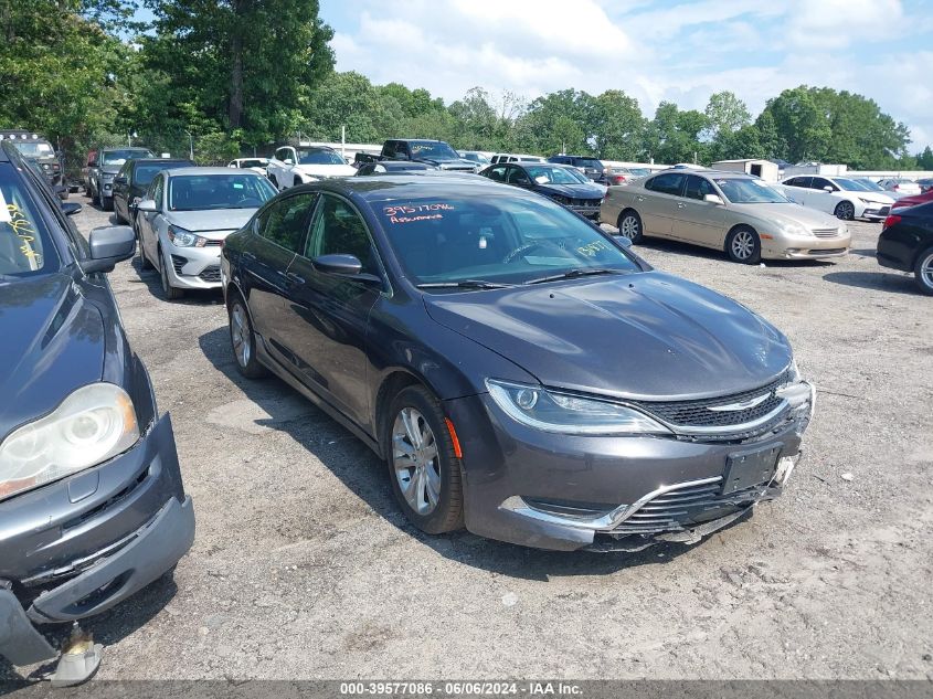 2016 CHRYSLER 200 LIMITED