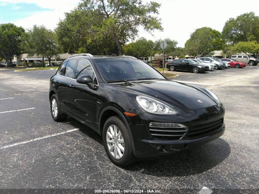 2012 PORSCHE CAYENNE HYBRID S