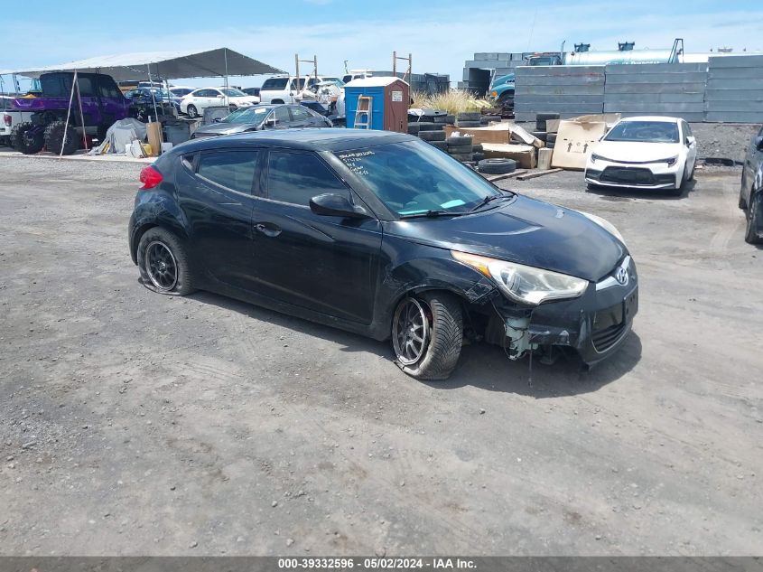 2012 HYUNDAI VELOSTER BASE W/GRAY