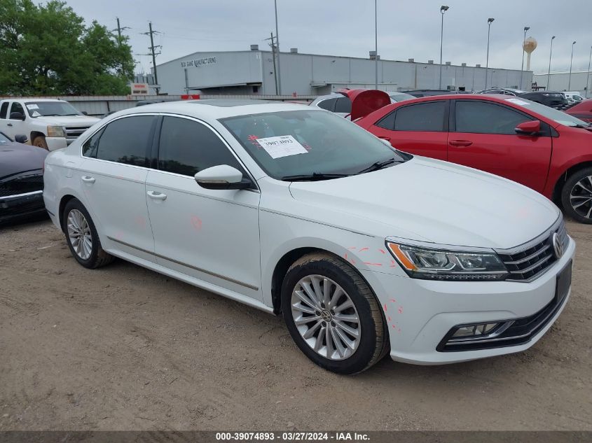 2016 VOLKSWAGEN PASSAT 1.8T SE