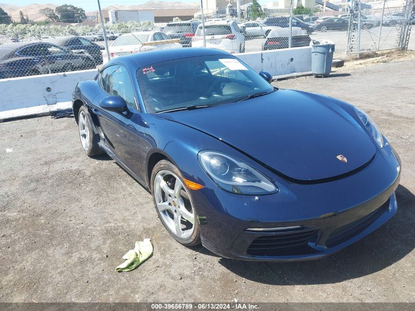 2018 PORSCHE 718 CAYMAN