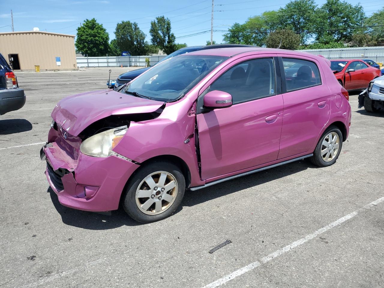 2015 MITSUBISHI MIRAGE ES