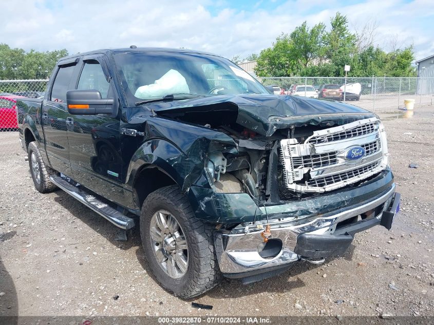 2012 FORD F150 SUPERCREW