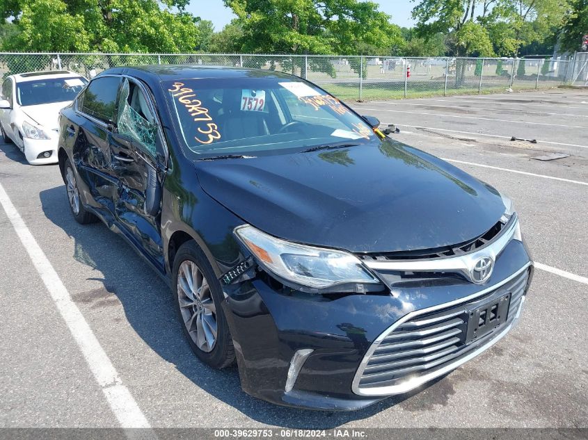 2016 TOYOTA AVALON XLE PREMIUM