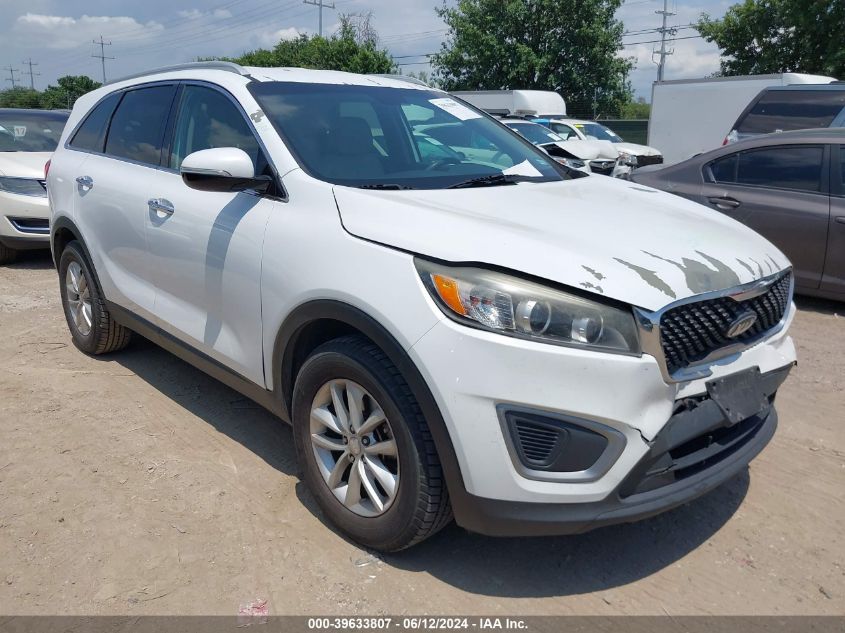 2016 KIA SORENTO 2.4L LX