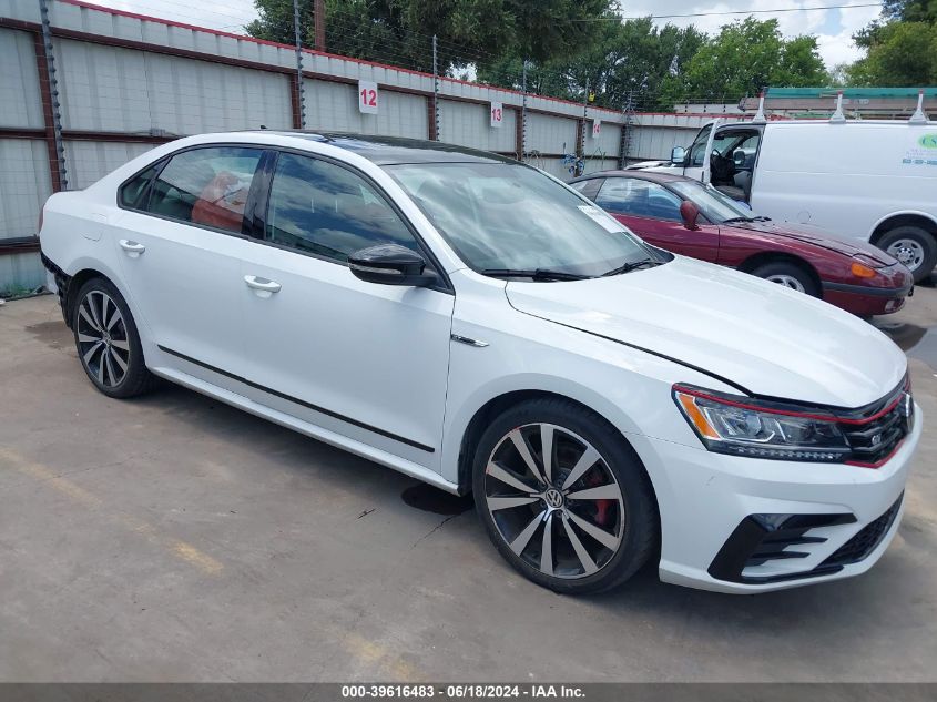 2018 VOLKSWAGEN PASSAT 3.6L V6 GT