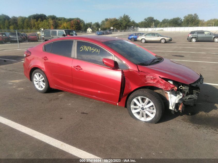 2017 KIA FORTE S