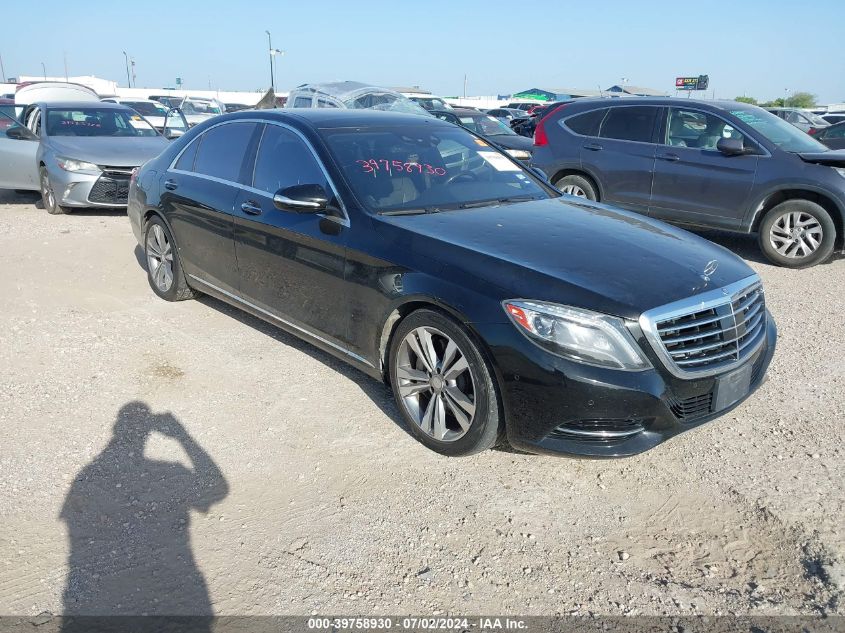 2016 MERCEDES-BENZ S 550 550