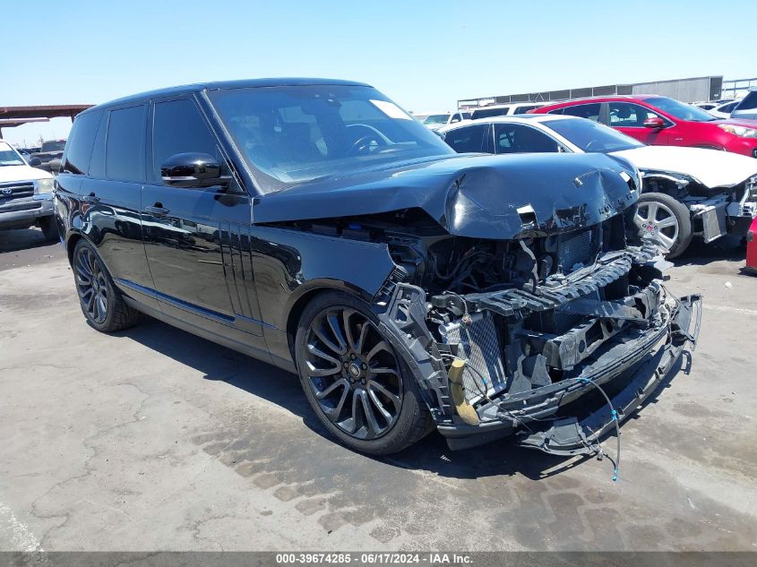 2017 LAND ROVER RANGE ROVER 5.0L V8 SUPERCHARGED