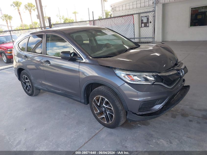 2016 HONDA CR-V SE