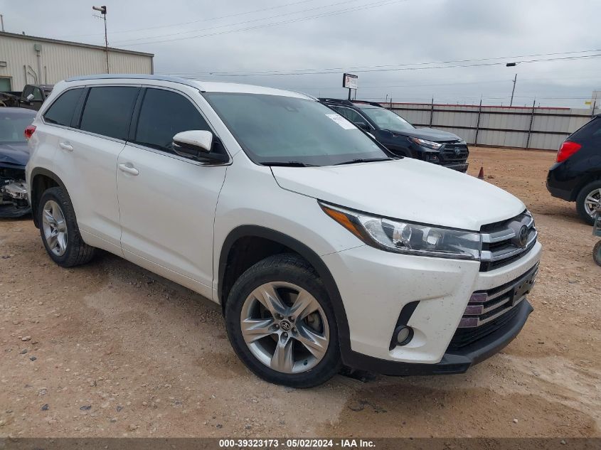 2017 TOYOTA HIGHLANDER LIMITED