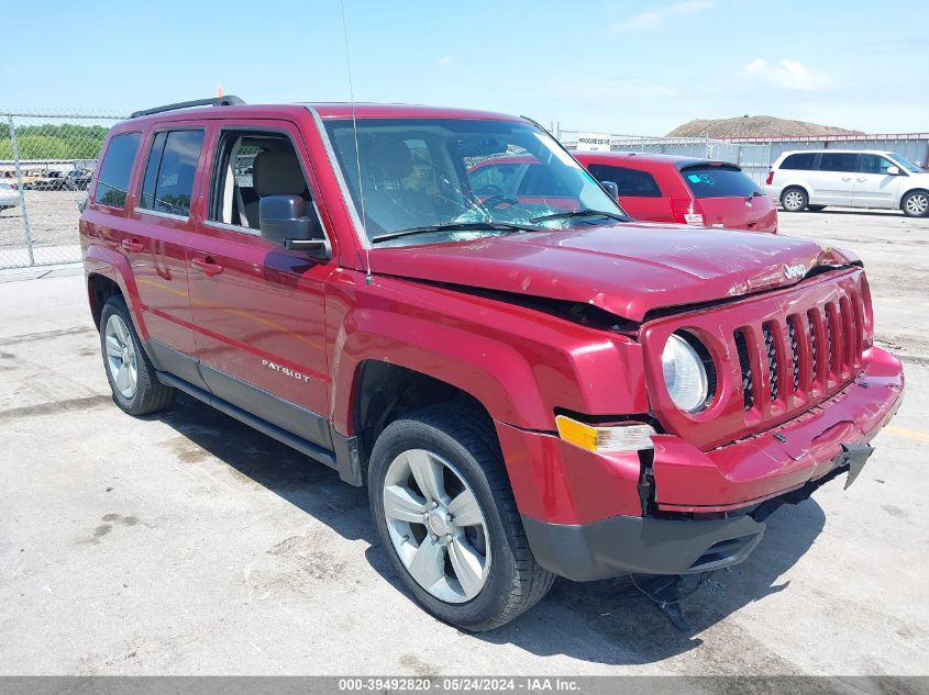 2012 JEEP PATRIOT LATITUDE