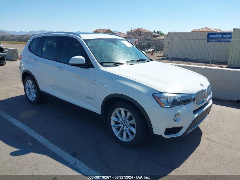 2016 BMW X3 SDRIVE28I