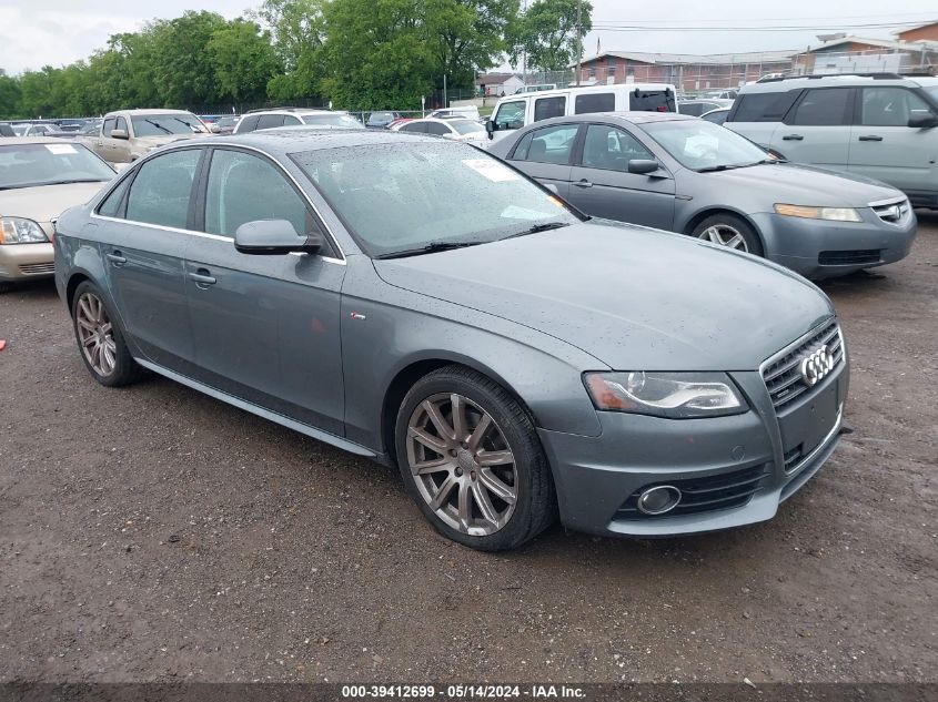 2012 AUDI A4 2.0T PREMIUM