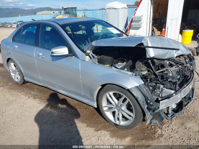 2013 MERCEDES-BENZ C 300 LUXURY 4MATIC/SPORT 4MATIC