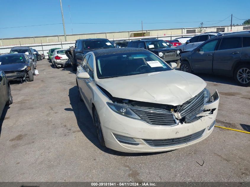 2016 LINCOLN MKZ HYBRID