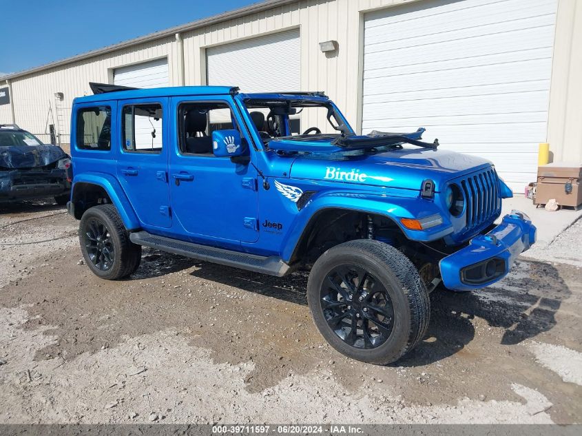 2022 JEEP WRANGLER UNLIMITED HIGH ALTITUDE 4X4