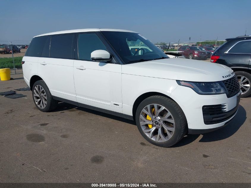 2018 LAND ROVER RANGE ROVER 5.0L V8 SUPERCHARGED