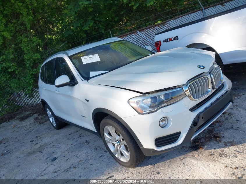 2016 BMW X3 XDRIVE35I