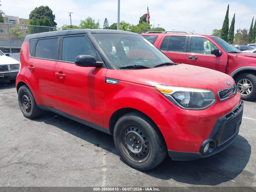 2016 KIA SOUL +