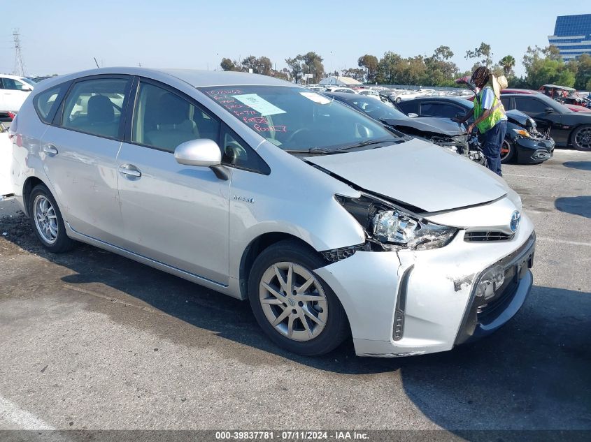 2016 TOYOTA PRIUS V TWO