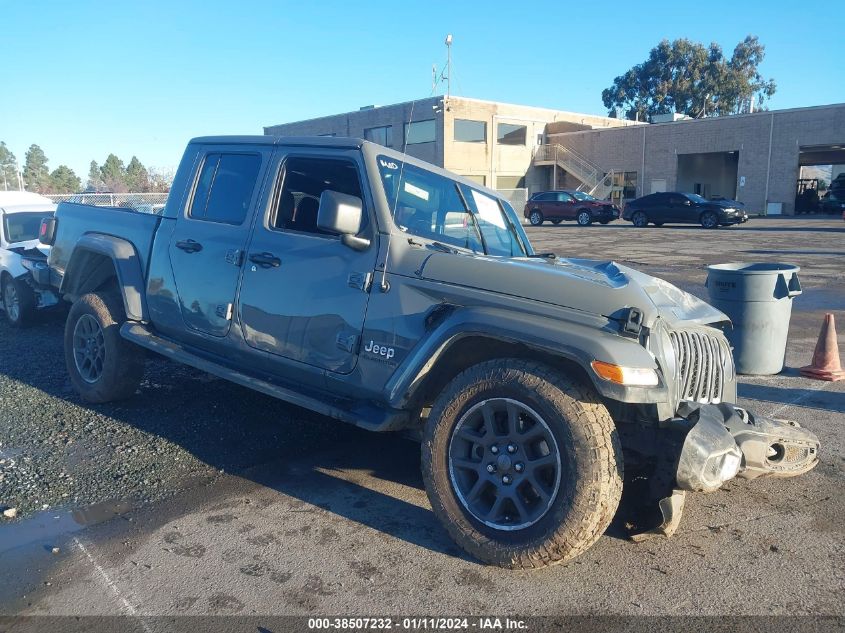 2022 JEEP GLADIATOR OVERLAND 4X4