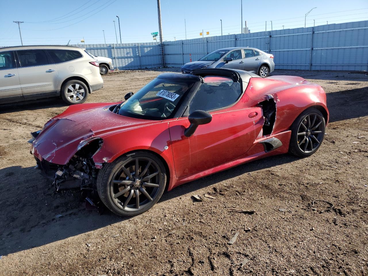 2016 ALFA ROMEO 4C SPIDER