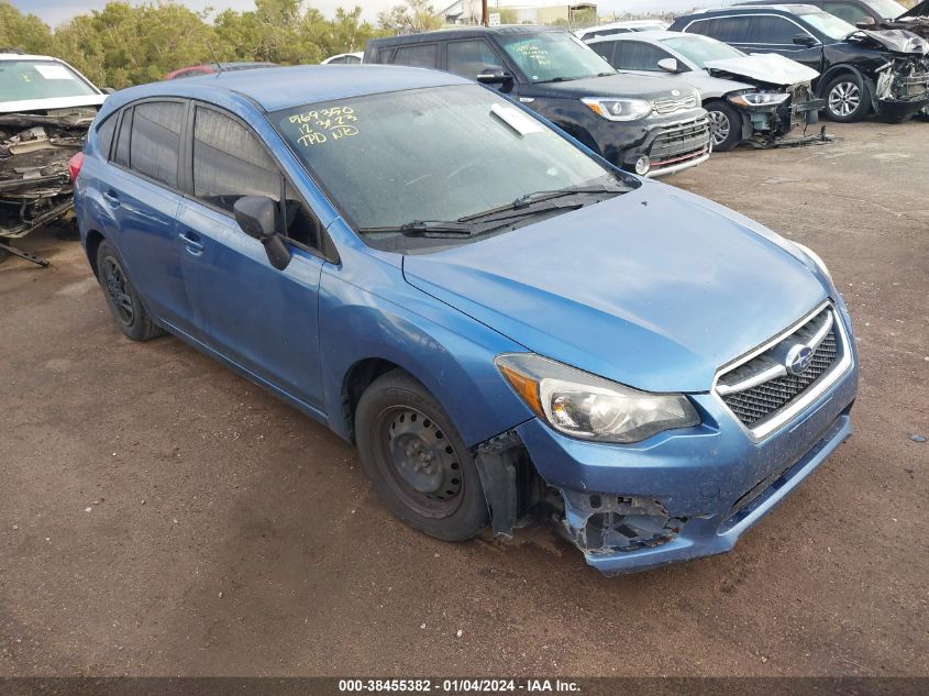 2015 SUBARU IMPREZA 2.0I