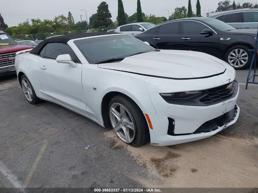 2020 CHEVROLET CAMARO RWD  1LT