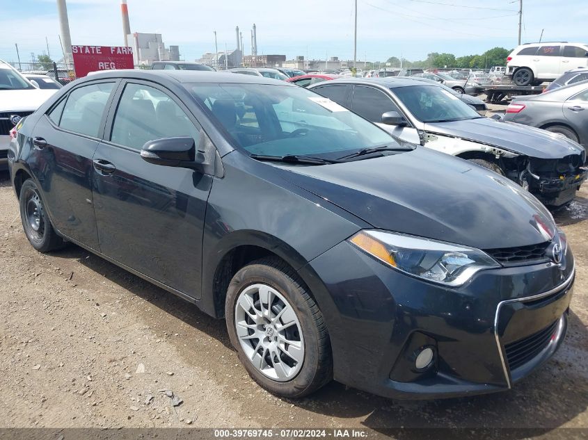 2016 TOYOTA COROLLA L/LE/LE PLS/PRM/S/S PLS