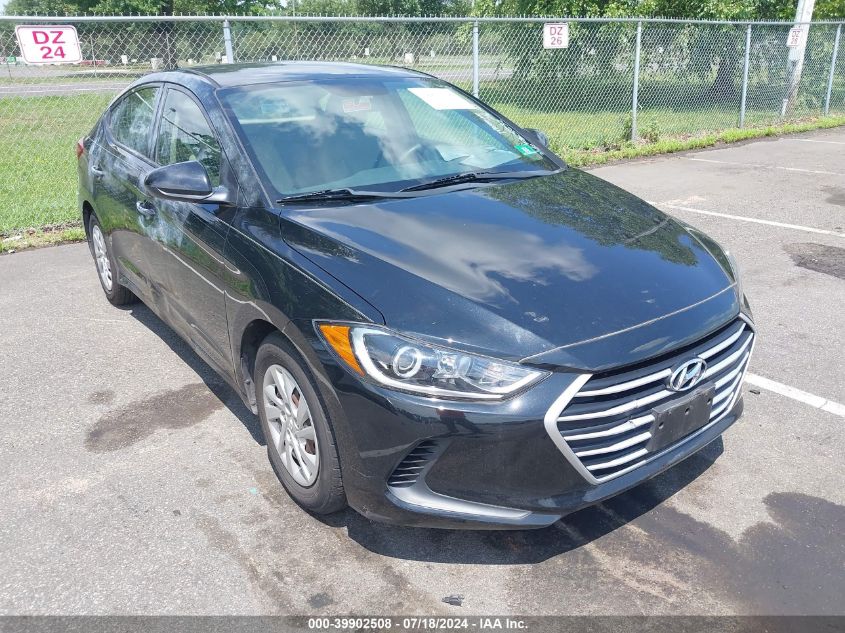 2018 HYUNDAI ELANTRA SE